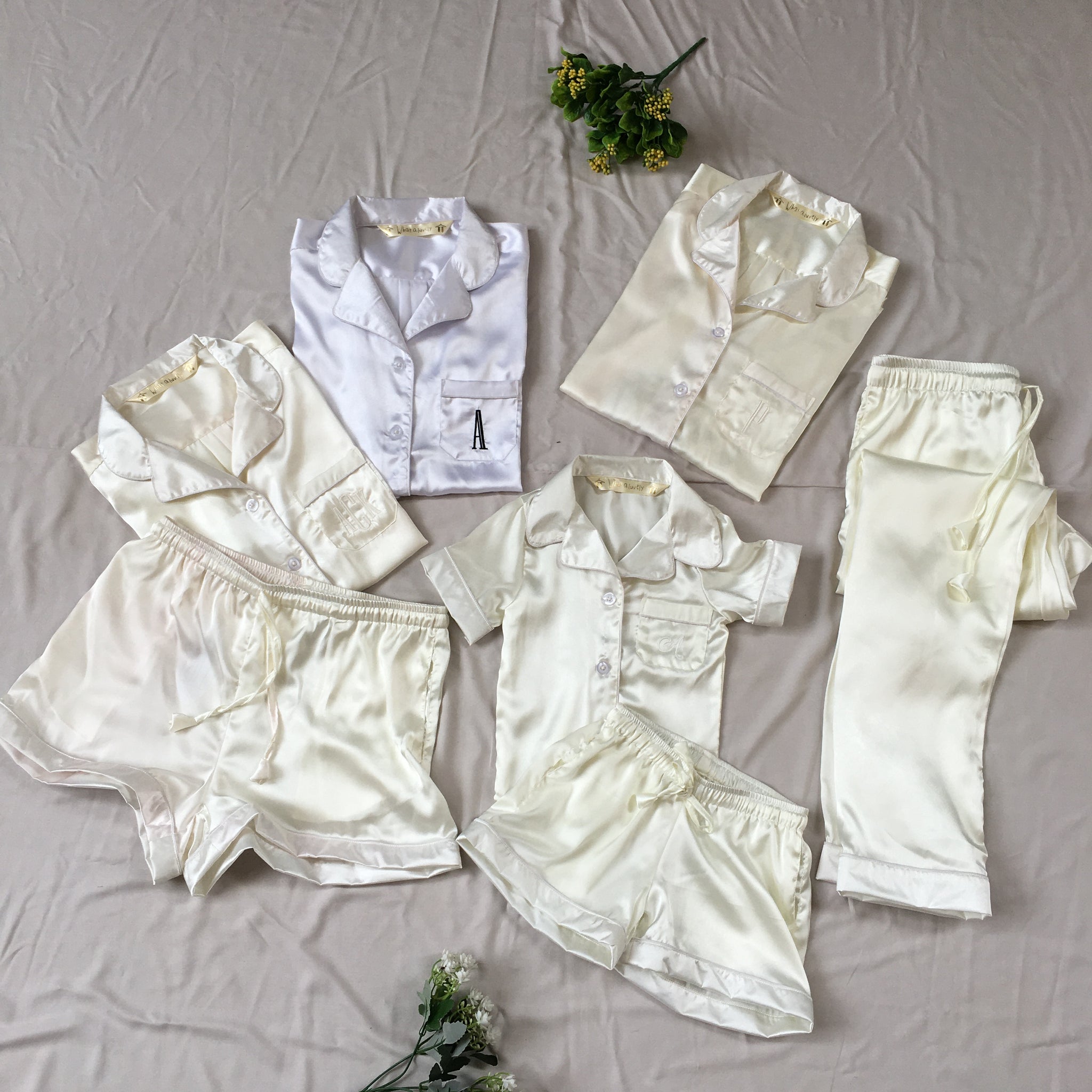 Satin Solids Combo Set for Family